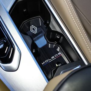 그랑 콜레오스 컵홀더 아크릴 패드 몰딩 커버 인테리어 튜닝 용품