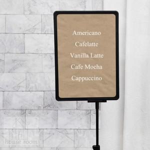 살림방 POP 스탠드 거치대 A4 행사안내판 사인스탠드