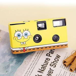 [MENPYHLG_52BW]스폰지밥 필름 카메라 1P 추억 감성 촬영