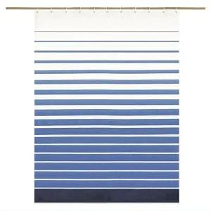 [셀러허브 패션][JHP9ST08_51CW]방수 욕실커튼 줄무늬 중형 욕조가리개