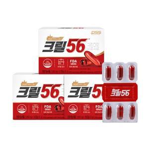 [기타] 펄세스 크릴56 크릴 1000mg 30캡슐 x 3박스