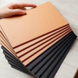 빈티지 크라프트 노트 얇은 노트 A4/A5/B5 줄무지 3개 코아트