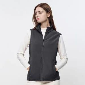 이지바이 프리티윈터 여성 겨울 융털 기모 안감 플리스 조끼 방한 후리스 보아털 베스트(W4WV03)