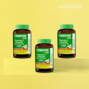 [세노비스](마산점)키즈 멀티비타민 미네랄 구미젤리 사과맛 60구미 3개 90일분