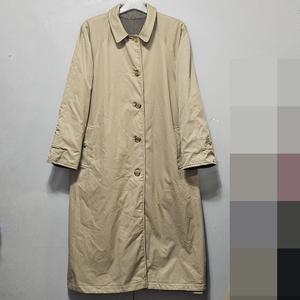 버버리 춘추 리버시블 울 트렌치코트/ 실측100/ 중고/싹다구제