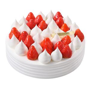 [파리바게뜨] 우유 생크림케이크(딸기A타입) 6호