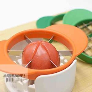 쇼핑탐색단 사과커터기 4개 세트 과일커팅기 과일칼