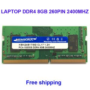 Kembona 메모리 RAM 노트북 DDR4 8GB 2400MHZ 2666MHZ 8G SODIMM 모듈 260PIN