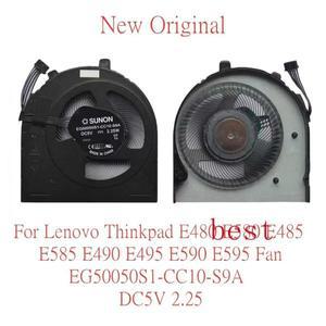 레노버 씽크패드 노트북 CPU 냉각 FAN E480 E580 E485 E490 E495 E590 595 EG50050S1-CC10-S9A DC5V 2.25
