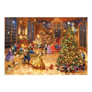 DIY 보석십자수 디즈니 미녀와 야수의 크리스마스 40x50cm 캔버스형