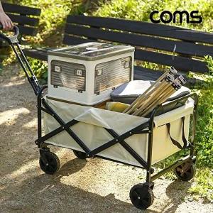 Coms 캠핑 웨건 접이식 폴딩카트 캐리어 애완견 유모-WF87C14