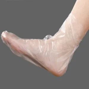일회용 발비닐 발 보습관리 발위생비닐 비닐양말 100매 +스티커증정