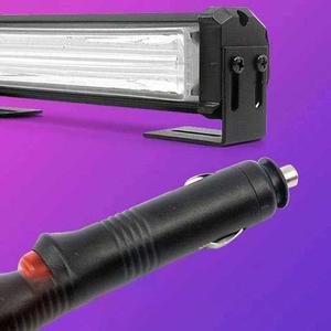 [ME718N11_52C0]LED바 써치 라이트 면발광 시거잭 12V 24V