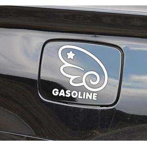 [ME629NP5_52C0]가솔린우측 자동차 주유구스티커-화이트