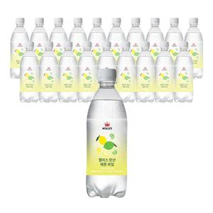 할리스 탄산수 레몬라임, 500ml, 20개