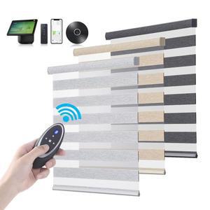 주야간 스마트 컨트롤 수직 쉬어 얼룩말 블라인드 Windows용 맞춤형 크기 공장 가격