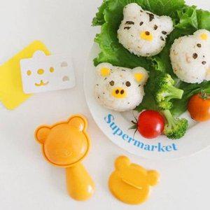 [기타]동물 주먹밥틀 데일리 도시락 소풍 클래식 모양틀 김 (WFH4XMX)