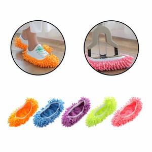 탈부착 청소 걸레 덧신 1set 슬리퍼 극세사 신발 물 가정용 실내 오염 제거 바닥 사무실