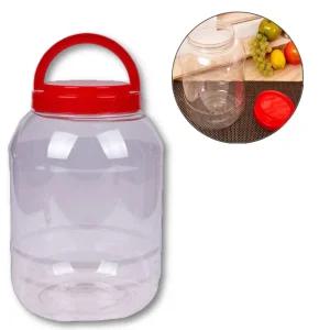 과실주 매실청 숙성보관 원형 광구병 1p 담금주통 플라스틱 5L 인삼 원액 효소 발효 간장