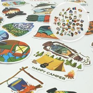 디자인 씰스티커 캠핑스티커 코팅 캠핑 PVC (3glVm)