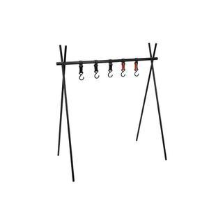 [MENPZYVN_53D4]캠핑용 식기 접이식 삼각 거치대 소형