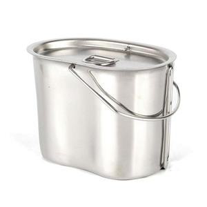 [ME1J6NP0_53D4]캠핑 야외 조리 식기도구 반합 심플 냄비