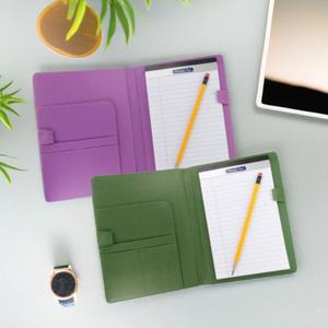 웍스 패드 커버 돌체A 노트패드 가죽 겉커버 표지 포켓 휴대용 필기도구 펜꽂이 사무용