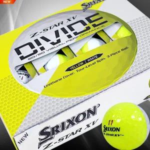 [스릭슨] 25년 Z-STAR 9 XV 디바이드 골프볼(화이트옐로우)[12알)