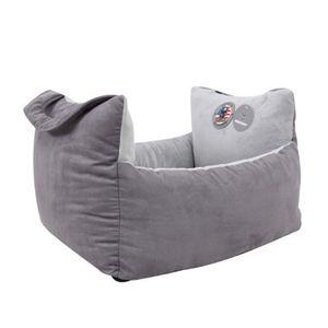 [이지커머스]강아지 드라이빙 베드 그레이 1P 반려견 침대 카시트 강아지카시트 강아지이동방석 강아지차량