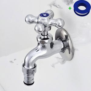 세탁기 수도꼭지 십자 커플링 꼭지 세탁 수전 베란다 발코니 세탁실 국산