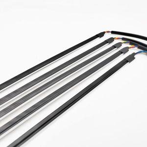 자동차 실내 엠비언트 라이트 풋등 무드등 LED 스트립 주변 조명 RGB 64 색 인테리어 아크릴 광섬유 가이드