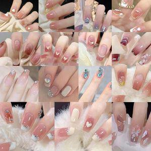 [펀아이템]네이처스 파머 셀프 네일 컬렉션 네일팁 24p 붙이는네일팁 인조손톱 붙이는페디팁 페디팁