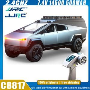 RC카 자동차 오토바이 모형 무선 조정 오프로드 드리프트 미니 JJRC C8817 RC 자동차 합금 RC 사이버트럭