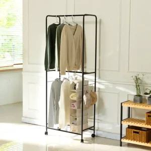 까사마루 2단 멀티 라운드 행거 1세트