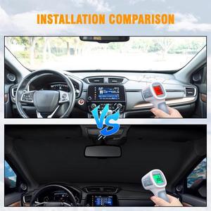 자동차 레이저 앞 유리 태양 쉐이드 도요타 CHR   액세서리 반사판 햇빛가리개 보호 제공