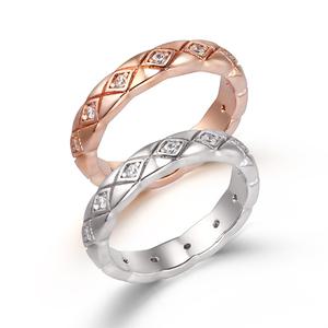 [가이거] 퀼팅 스톤 포인트 반지 GIBRWR001