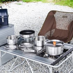 벨락 멀티팟 핸즈프리 코펠 세트 304 스텐레스