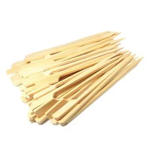 대나무 손잡이꼬지 15cm 200매/꼬지/산적/오뎅/나무/꼬치/꽂이/닭/꼬챙이/산적용/어묵/과일/손잡이/장식