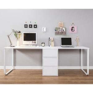 2인용책상2세련200 컴퓨터상 공부상 사무실 테이블 서랍장