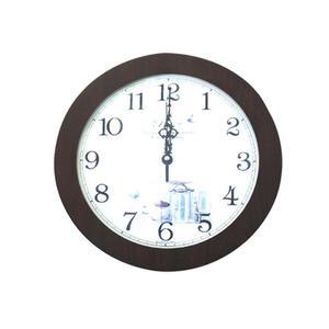 플러스 원목트렌 벽시계