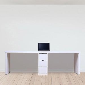 2인용 책상고급 2200 서랍통 테이블 학생 컴퓨터상 공부상