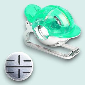 [MENOXW5C_53DC]형 골프 볼라이너+펜세트 (그린)