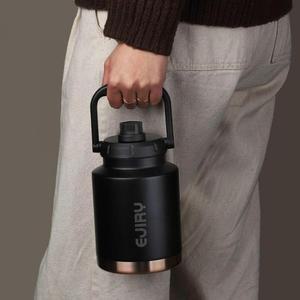 보온보냉 텀블러 워터저그 1L 스텐 휴대용 브론즈골드