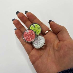 [MENOXKII_53DC]볼마커 햇 경사 형 모자 골프 수평계