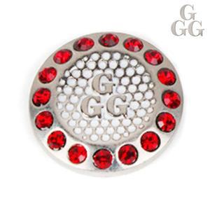 [MEKOKLRR_53DC]생활모음 골프 볼마커 큐빅 (레드)