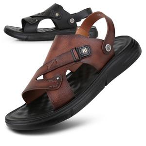 발편한 소가죽 여름 남성샌들 남자슬리퍼 슬리퍼샌들겸용 여름신발 