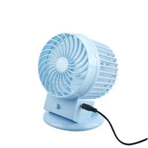 [RG571N8T]탁탁상용 USB 선풍기 2중 날개 모터 블루