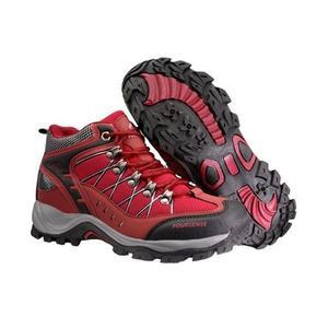 [RGO036T5]아웃도어 여성 등산화 와인 토캡 트레킹화 메쉬