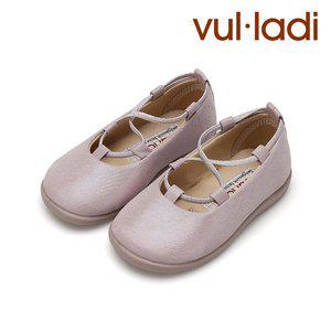 [트래드후스](대전신세계)[VULLADI] 불라디 8112 발레리나 스트링 플랫슈즈 핑크 여아구두 키즈플랫슈즈