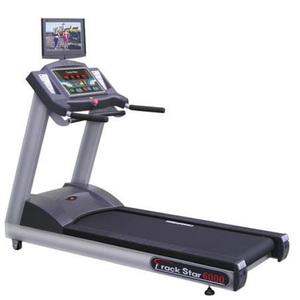 TK 트랙스타 트랙스타 6000TV 런닝머신 750 w X2015 L X1450 H mm 하중180kg 런닝머신 야외용기구 헬스기구